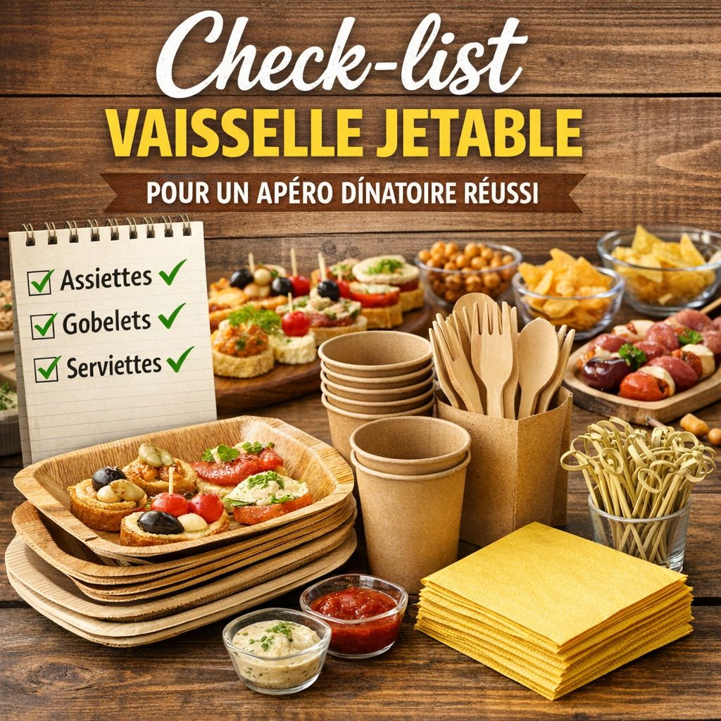 ap&eacute;ro dinatoire vaisselle illustration for Check-list vaisselle jetable pour un ap&eacute;ro d&icirc;natoire r&eacute;ussi